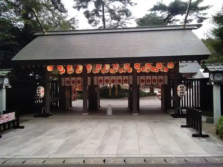 櫻木神社の山門・神門