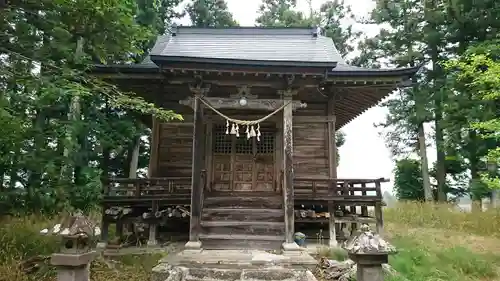 白山神社の本殿