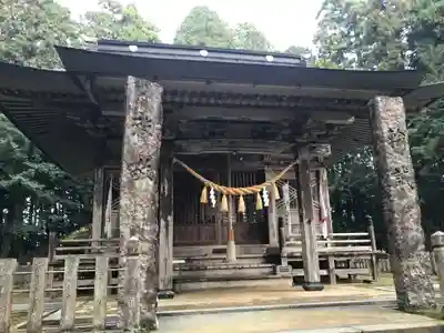 粟鹿神社の本殿・本堂