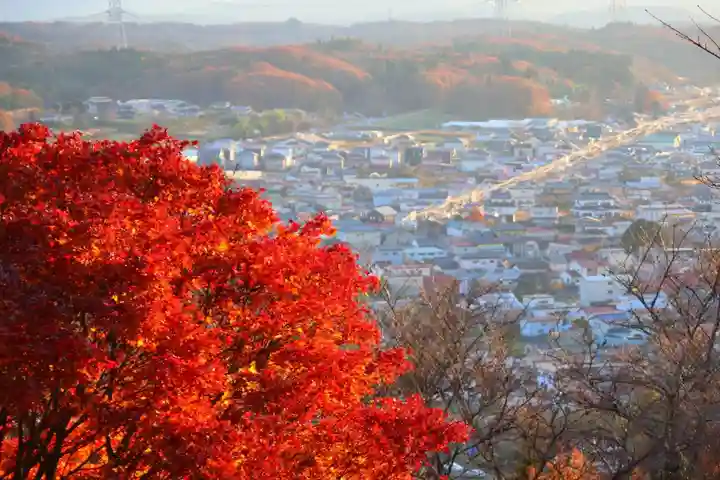 城山八幡神社の景色