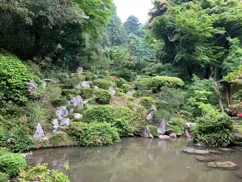 龍潭寺の庭園