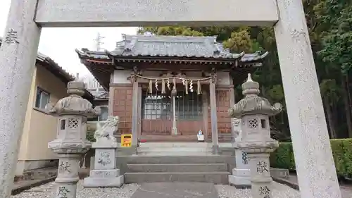 熊沢権現神社の本殿