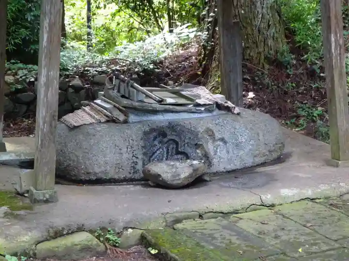 都々古別神社(馬場)の手水舎
