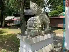 新田神社の狛犬