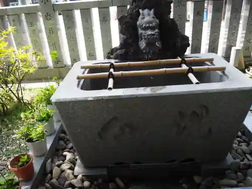 浅草富士浅間神社の手水舎