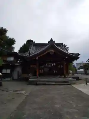 於保多神社の本殿・本堂