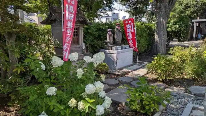 法華寺の庭園