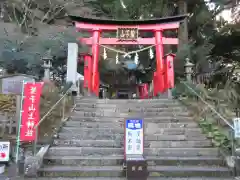 鷲子山上神社の鳥居