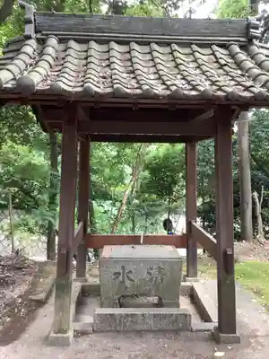 城山八幡宮の手水舎