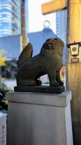 西久保八幡神社の狛犬