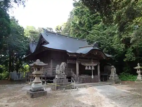 波波伎神社の本殿