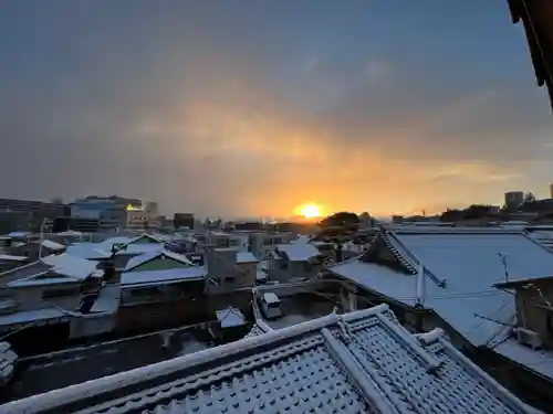 松本山　地福禅寺の景色