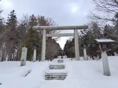 上川神社の鳥居
