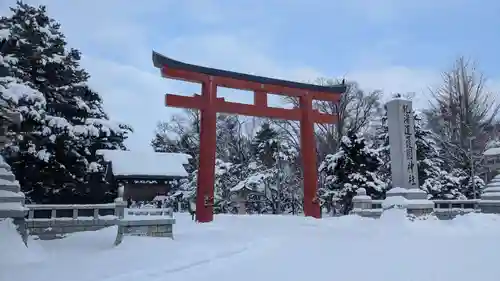 北海道護國神社の鳥居