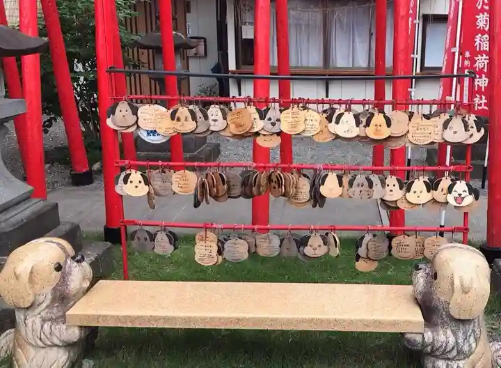 於菊稲荷神社の絵馬