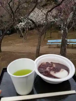 谷保天満宮の食事