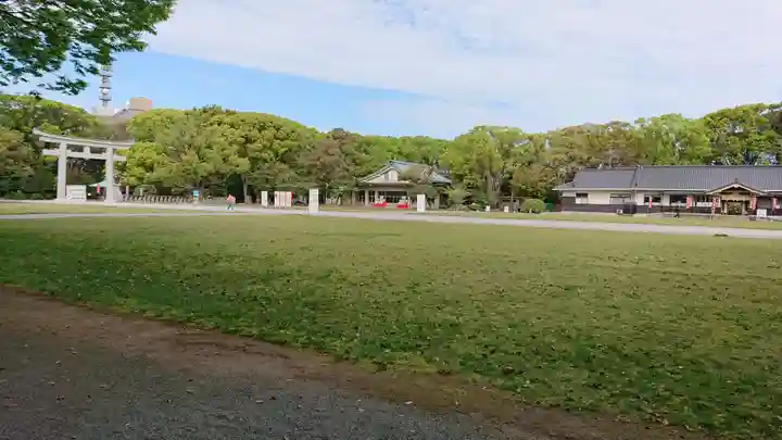 福岡縣護國神社の周辺