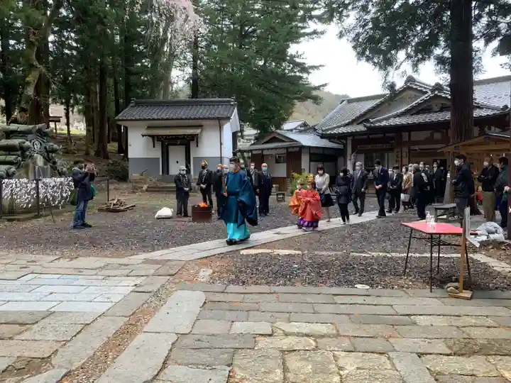 山家神社のお祭り