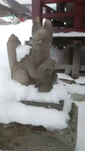 相馬妙見宮　大上川神社の狛犬