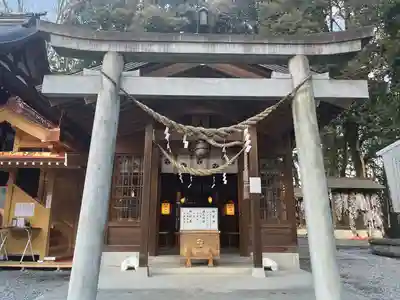 薬師寺八幡宮の鳥居
