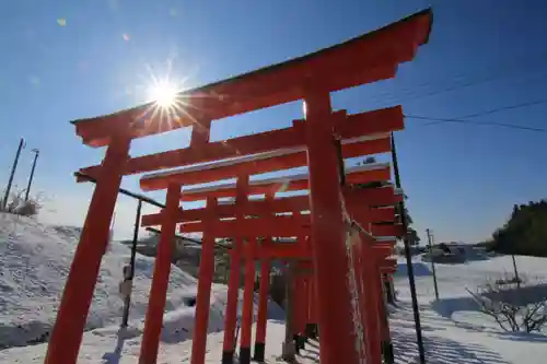 高屋敷稲荷神社の鳥居