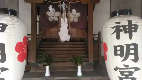日霊神社の本殿・本堂
