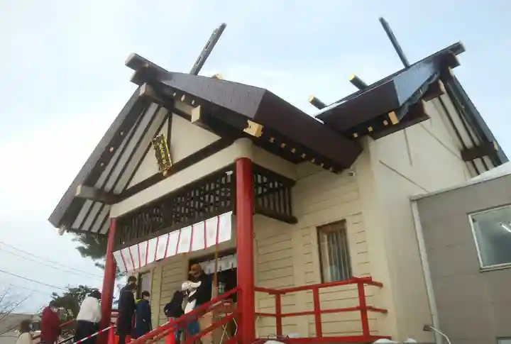 新川皇大神社の本殿・本堂
