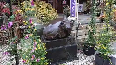 牛天神北野神社の狛犬