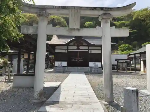 鬼島神明社(山梨県)