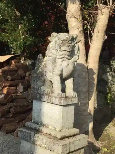 竹神社の狛犬