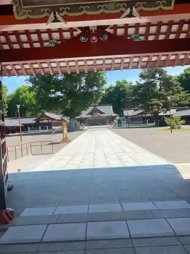 北海道護國神社の山門・神門