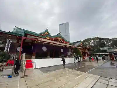 日枝神社の本殿・本堂
