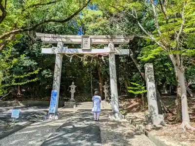 高牟神社(高針)の鳥居