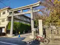 北澤八幡神社の鳥居