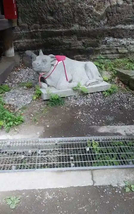 釋尊寺の狛犬