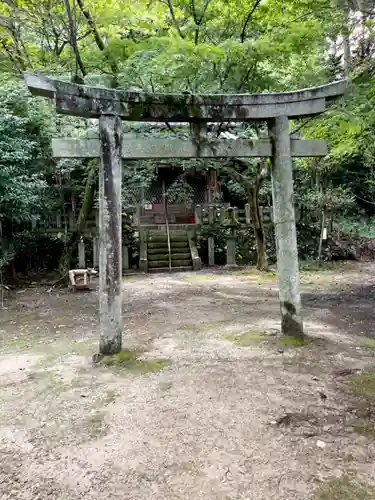 子守勝手神社の鳥居