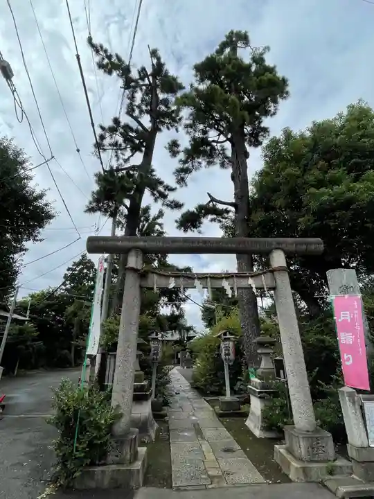 御霊神社の鳥居