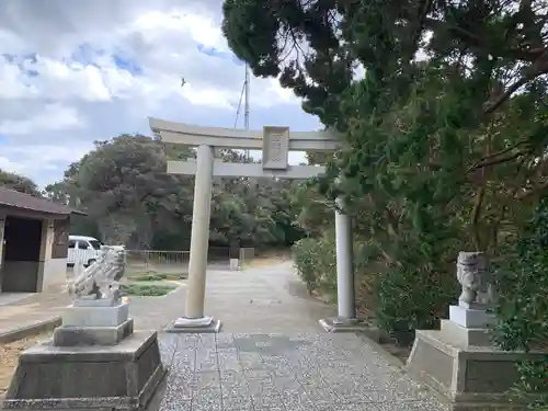 石室神社の鳥居