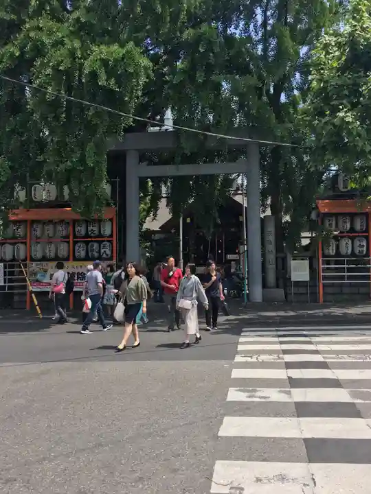 波除神社(波除稲荷神社)の鳥居