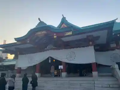 日枝神社の本殿・本堂