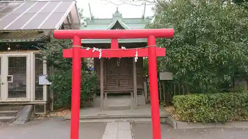 稲毛神社の鳥居