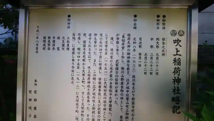 吹上稲荷神社のその他建物