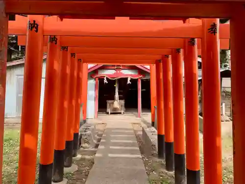 平五郎稲荷神社の鳥居