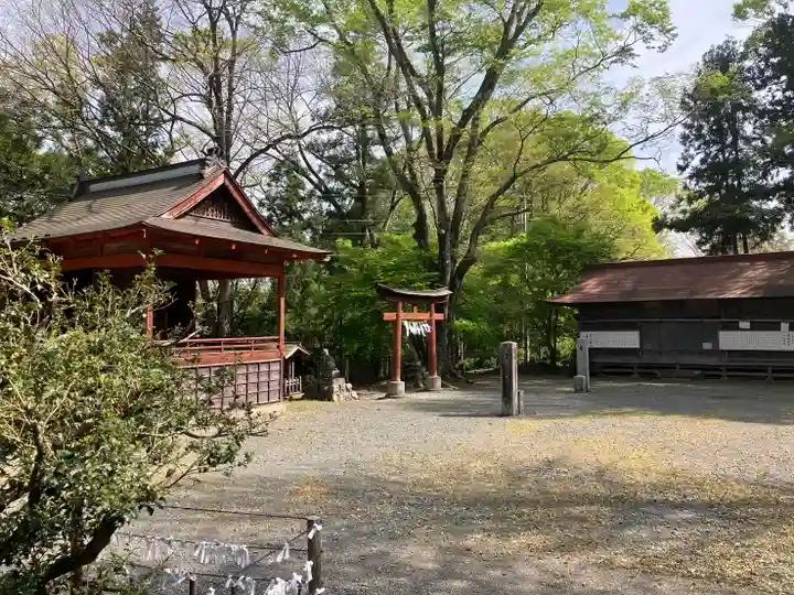 椋神社の庭園