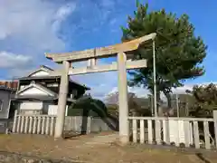 浮嶋神社の鳥居