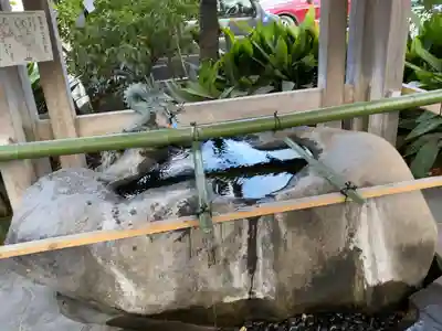 鵠沼伏見稲荷神社の手水舎