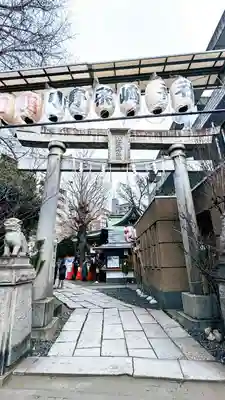 小野照崎神社の鳥居