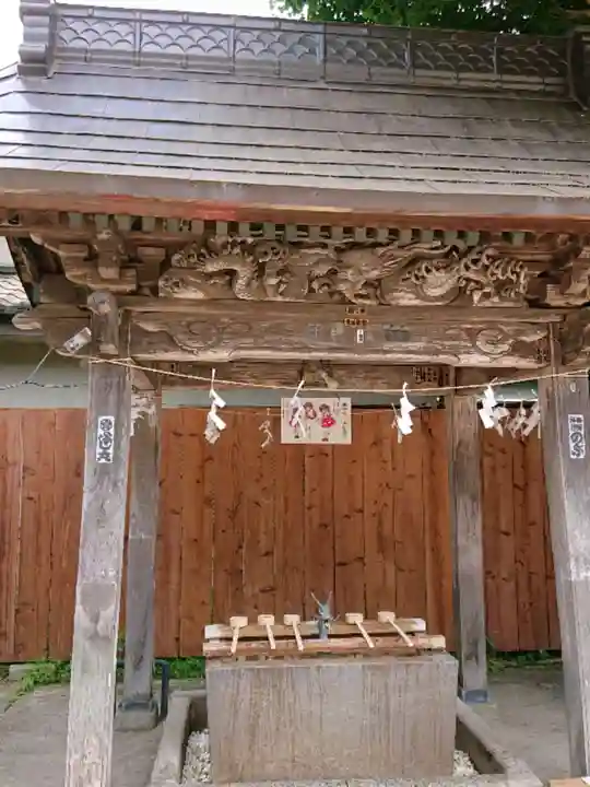 鷲宮神社の手水舎