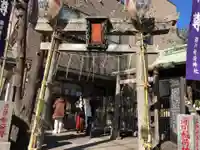 深川稲荷神社の鳥居