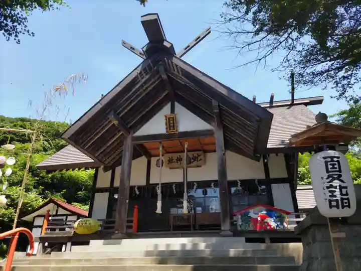 虻田神社の本殿・本堂